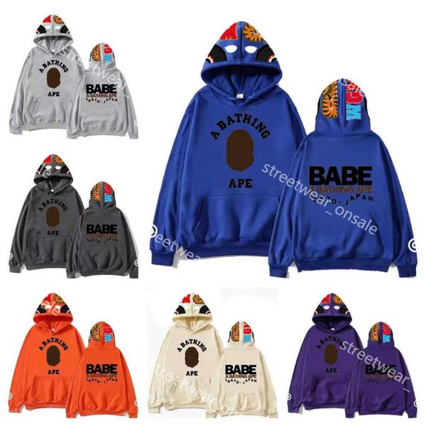 ape designer babe hoodie men shark pullover letter print long sleeve jumper with pocket mens womens clothing d044, Black
ape designer babe hoodie men shark pullover letter print long sleeve jumper with pocket mens womens clothing d044, Black