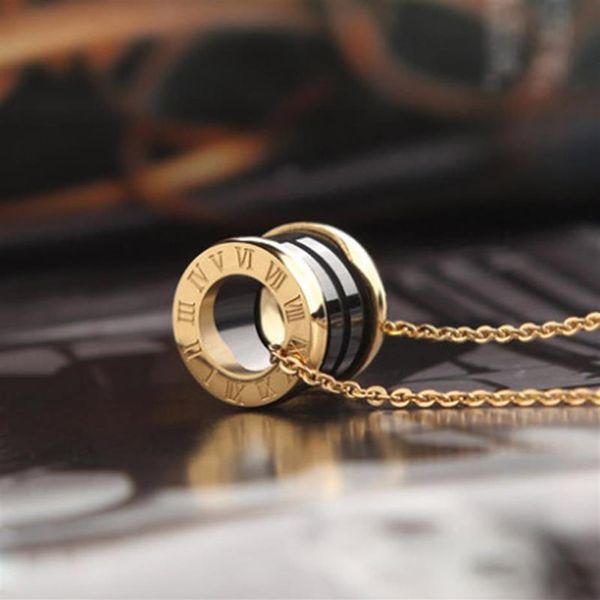 fashion luxury black white roman numeral ceramic pendant mens necklace gold chains for men stainless steel women designer jewelry274v, Silver
fashion luxury black white roman numeral ceramic pendant mens necklace gold chains for men stainless steel women designer jewelry274v, Silver