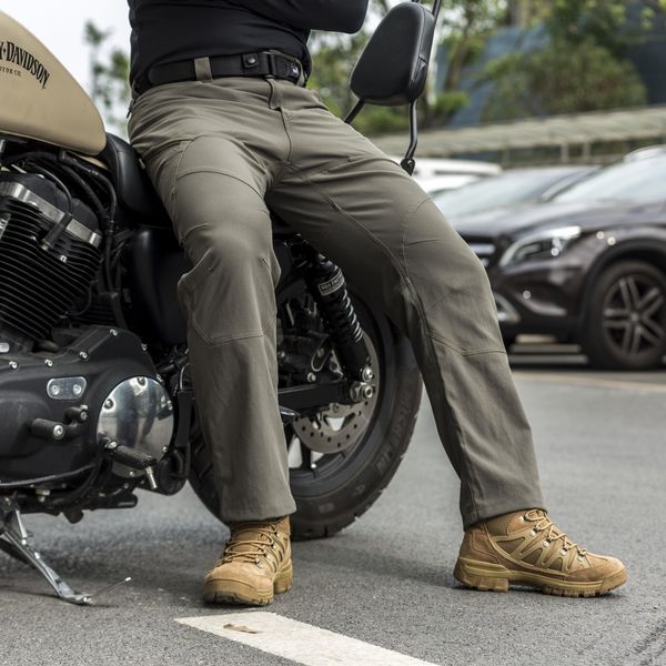 men's pants outdoor sports camping tactical military pants scratch- resistants pants with multiple pockets for men 230327, Black