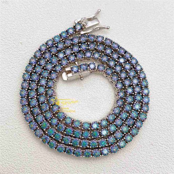 selling 925 silver jewelry custom necklace 3mm width colorful blue moissanite tennis chain
selling 925 silver jewelry custom necklace 3mm width colorful blue moissanite tennis chain