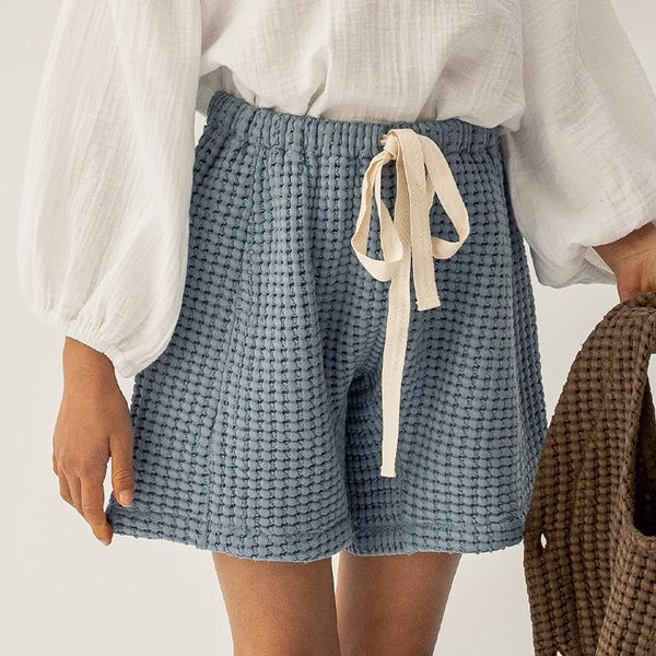 shorts organic cotton waffle girls summer children's clothing casual loose elastic waist laceup kids tz108 230327, Black
shorts organic cotton waffle girls summer children's clothing casual loose elastic waist laceup kids tz108 230327, Black