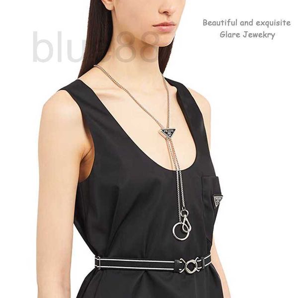 strands, strings designer 2021 autumn winter inverted triangle logo key chain necklace new fashion brand t-shirt personality hip hop sweater, Black
strands, strings designer 2021 autumn winter inverted triangle logo key chain necklace new fashion brand t-shirt personality hip hop sweater, Black