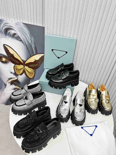 designer shoes women casual shoes thick sole brand single shoes classic triangular buckle sandals platform short boots casual shoes leather, Black
designer shoes women casual shoes thick sole brand single shoes classic triangular buckle sandals platform short boots casual shoes leather, Black