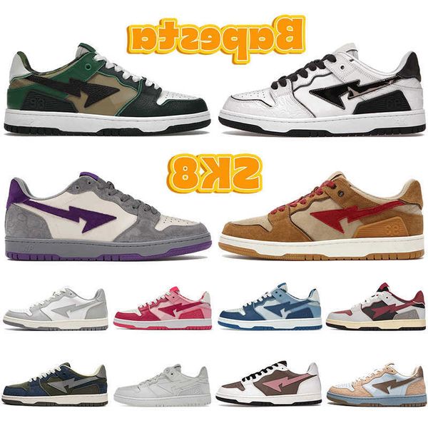 2023 court sk8 sta low running shoes mens sneaker triple white silver light grey cream beige wheat red abc black camo pink brown ivory men w
2023 court sk8 sta low running shoes mens sneaker triple white silver light grey cream beige wheat red abc black camo pink brown ivory men w