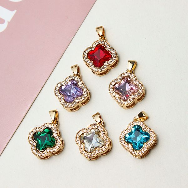 charms 6pcs diy accessories micro set zircon four leaf flower grass pendant earrings hairpin necklace material handmade charms 230325, Bronze;silver
charms 6pcs diy accessories micro set zircon four leaf flower grass pendant earrings hairpin necklace material handmade charms 230325, Bronze;silver