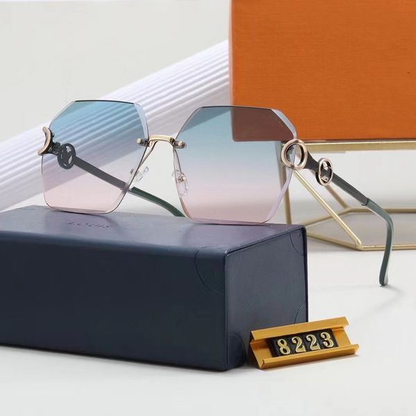 fashion designer women v sunglasses men classic attitude 8223 metal rimless frame popular retro avant-garde outdoor uv 400 protection sungla, White;black
fashion designer women v sunglasses men classic attitude 8223 metal rimless frame popular retro avant-garde outdoor uv 400 protection sungla, White;black
