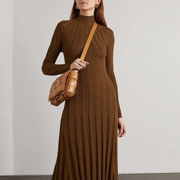 brown knitwear mufacturers rib knit turtleneck maxi winter pleated dress sweater dress women, Black;gray
brown knitwear mufacturers rib knit turtleneck maxi winter pleated dress sweater dress women, Black;gray