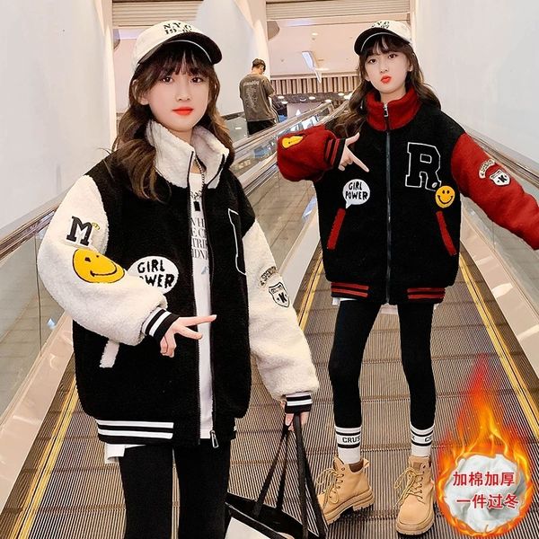 jackets autumn winter girls clothes baseball strped jacket kids teens plus velvet woolen child outwear coats 6 7 8 9 10 11 year 230327, Blue;gray
jackets autumn winter girls clothes baseball strped jacket kids teens plus velvet woolen child outwear coats 6 7 8 9 10 11 year 230327, Blue;gray
