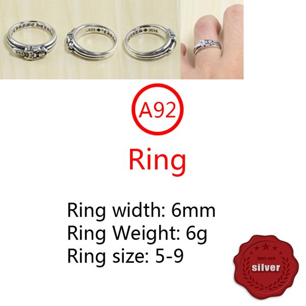 a92 s925 sterling silver ring fashion retro personality holy sword set diamond hip hop letter net red versatile punk style jewelry gift for
a92 s925 sterling silver ring fashion retro personality holy sword set diamond hip hop letter net red versatile punk style jewelry gift for
