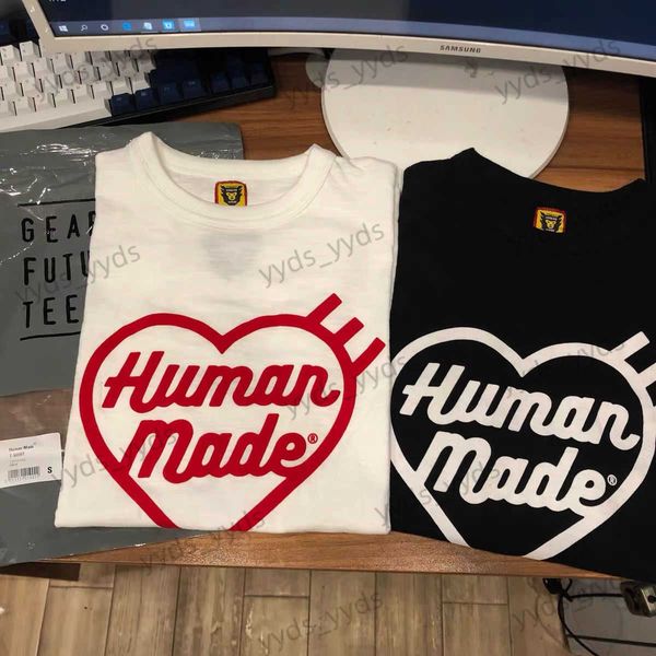 men's t-shirts human made flocked love slub cotton short sleeve tee men's and women's couple fashion t-shirt t230327, White;black
men's t-shirts human made flocked love slub cotton short sleeve tee men's and women's couple fashion t-shirt t230327, White;black