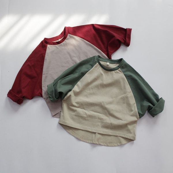 t-shirts children girl casual patchwork pullover loose thin long sleeves tees boys spring simple bottoming shirt cotton t-shirt 230327, Blue
t-shirts children girl casual patchwork pullover loose thin long sleeves tees boys spring simple bottoming shirt cotton t-shirt 230327, Blue