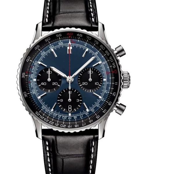 fashion blue black watch high end watches for mens outdoor street shopping montre de luxe leather strap 50mm holiday gift designer watch sup, Slivery;brown
fashion blue black watch high end watches for mens outdoor street shopping montre de luxe leather strap 50mm holiday gift designer watch sup, Slivery;brown