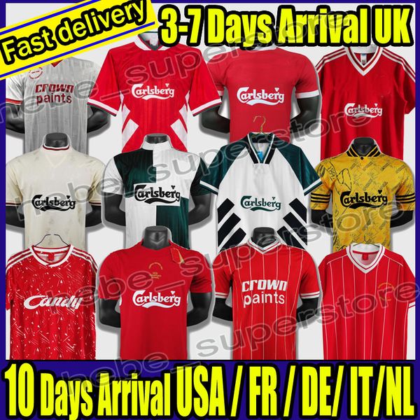 85 86 dalglish ruddock retro soccer jerseys 93 97 fowler redknapp wright mcmanaman 04 05 08 09 10 gerrard torres mascherano football shirt, Black;yellow
85 86 dalglish ruddock retro soccer jerseys 93 97 fowler redknapp wright mcmanaman 04 05 08 09 10 gerrard torres mascherano football shirt, Black;yellow