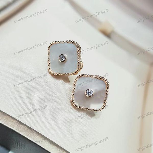 designer clover earring for women charm vintage 4/four leaf clover charm stud earrings back mother of pearl stainless steel rose gold women, Golden
designer clover earring for women charm vintage 4/four leaf clover charm stud earrings back mother of pearl stainless steel rose gold women, Golden