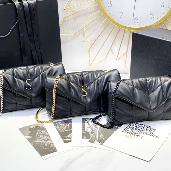 2sizes mens luxury chain puffer designers bag fashion purse genuine leather pochette bags envelope womens tote clutch bags duffle sling cros
2sizes mens luxury chain puffer designers bag fashion purse genuine leather pochette bags envelope womens tote clutch bags duffle sling cros