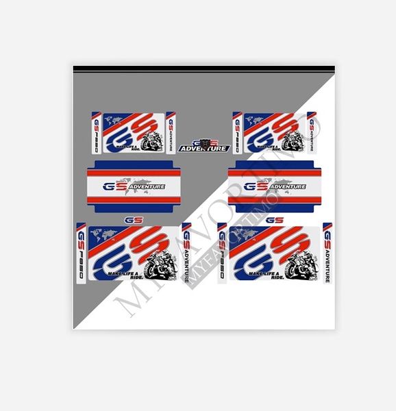 suitable for bmw adventure f850gs gsa box side box luggage compartment sticker kit
suitable for bmw adventure f850gs gsa box side box luggage compartment sticker kit