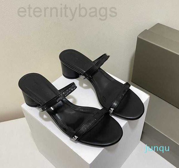 2022 designer - summer women's letters 5cm thick heel sandals high heels fashion custom sheepskin 34-40 sizes, Black
2022 designer - summer women's letters 5cm thick heel sandals high heels fashion custom sheepskin 34-40 sizes, Black