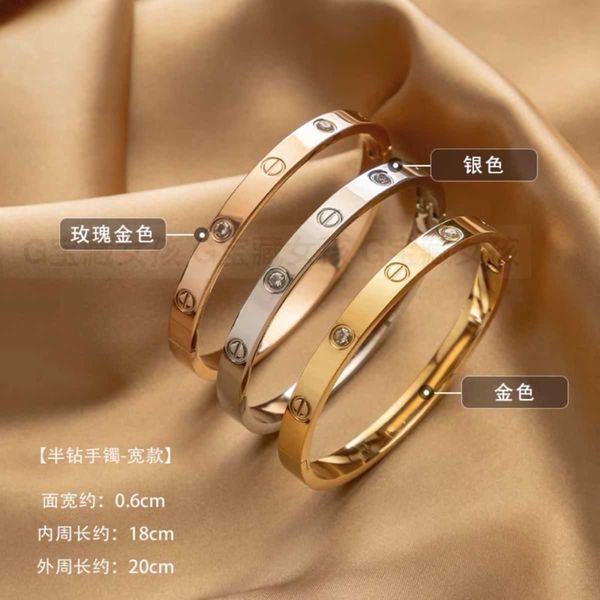 designer jewelry love bracelet titanium steel simple and generous light luxurious high-end fashionable diamond inlaid shiny oval lovers', Black
designer jewelry love bracelet titanium steel simple and generous light luxurious high-end fashionable diamond inlaid shiny oval lovers', Black