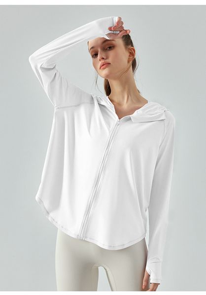lu hooded zipper casual jacket women sun protection sunscreen thin run sports jacket finger hole long sleeve yoga jacket adsl371 l1
lu hooded zipper casual jacket women sun protection sunscreen thin run sports jacket finger hole long sleeve yoga jacket adsl371 l1