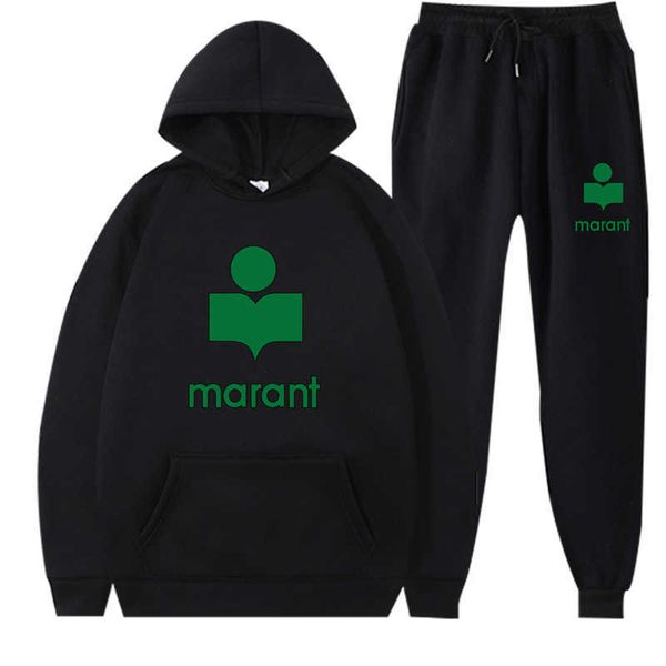 2023 autumn and winter tide brand marant casual printing men's fleece sweater set hoodie sweatshirt, Black
2023 autumn and winter tide brand marant casual printing men's fleece sweater set hoodie sweatshirt, Black