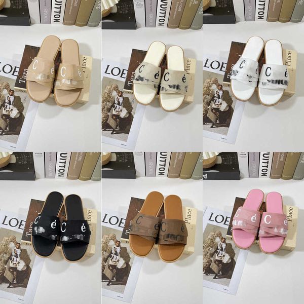 designer woody sandals for women mules flat slides light tan beige white black pink lace chioe lettering fabric loe canvas slippers womens s
designer woody sandals for women mules flat slides light tan beige white black pink lace chioe lettering fabric loe canvas slippers womens s