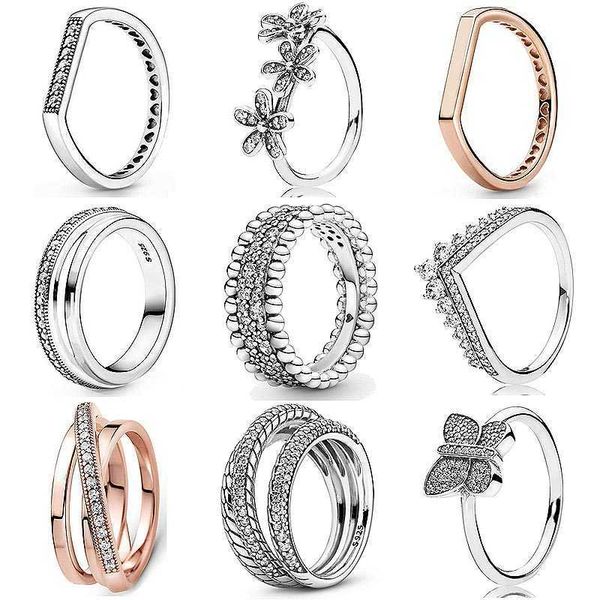 band rings original beaded triple band princess bone signature rings with crystal ring 925 sterling silver ring europe jewelry g230327
band rings original beaded triple band princess bone signature rings with crystal ring 925 sterling silver ring europe jewelry g230327