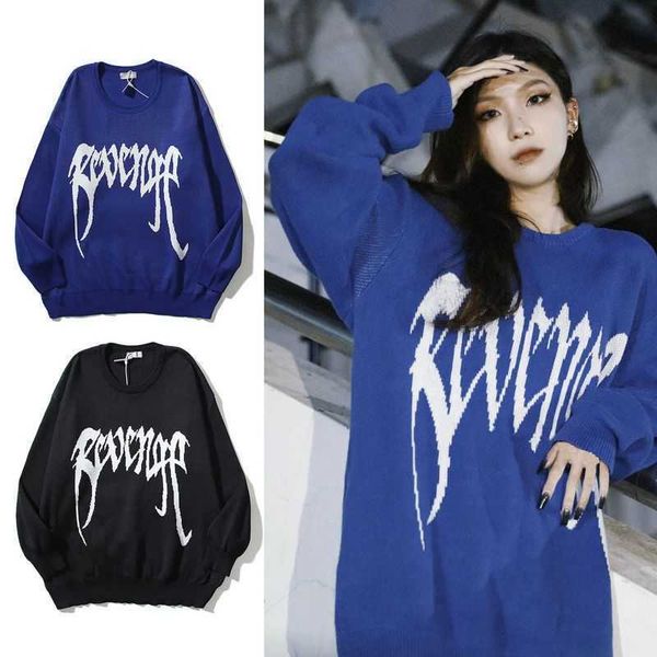revege sweater high density jacquard t-shirt klein blue men's crew neck women, Black;brown
revege sweater high density jacquard t-shirt klein blue men's crew neck women, Black;brown