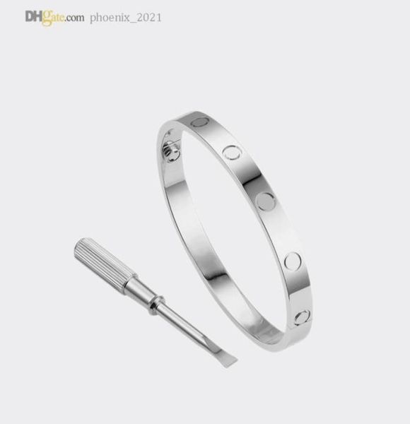 love screw bracelet mens bangle designer bracelets for women silver bracelet luxury jewelry titanium steel goldplated never fade 8019407, Black
love screw bracelet mens bangle designer bracelets for women silver bracelet luxury jewelry titanium steel goldplated never fade 8019407, Black