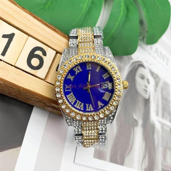 bling men women fashion watch full diamond iced out watches stainless steel quartz movement male gift dress wristwatche270k, Slivery;brown 
bling men women fashion watch full diamond iced out watches stainless steel quartz movement male gift dress wristwatche270k, Slivery;brown