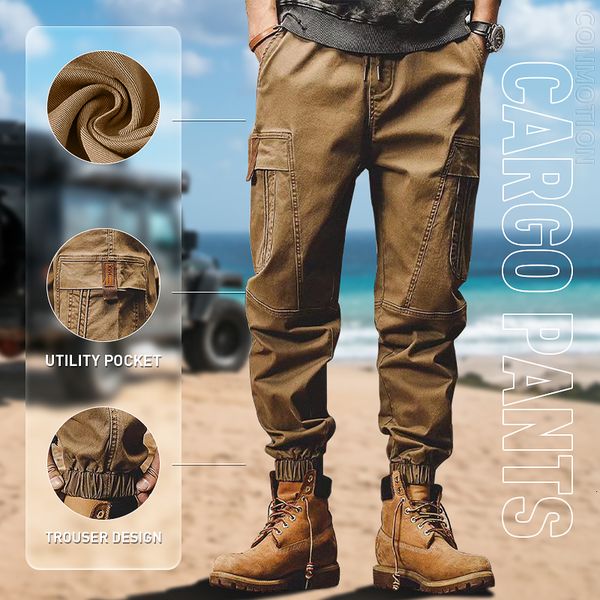 men's pants men's cargo pants military multi-pocket trousers solid color casual streetpant outdoor jogger pants 230327, Black
men's pants men's cargo pants military multi-pocket trousers solid color casual streetpant outdoor jogger pants 230327, Black