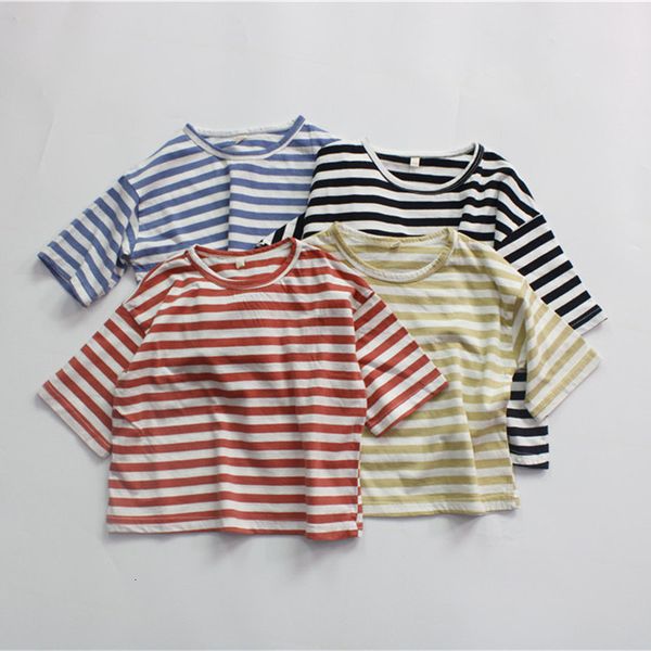 t-shirts deer jonmi summer children striped t-shirts half sleeve korean style kids casual 230327, Blue
t-shirts deer jonmi summer children striped t-shirts half sleeve korean style kids casual 230327, Blue