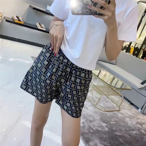 designer f letter printed women's shorts fashion high waist full f letter logo summer thin style drawstring classic shorts, White;black
designer f letter printed women's shorts fashion high waist full f letter logo summer thin style drawstring classic shorts, White;black