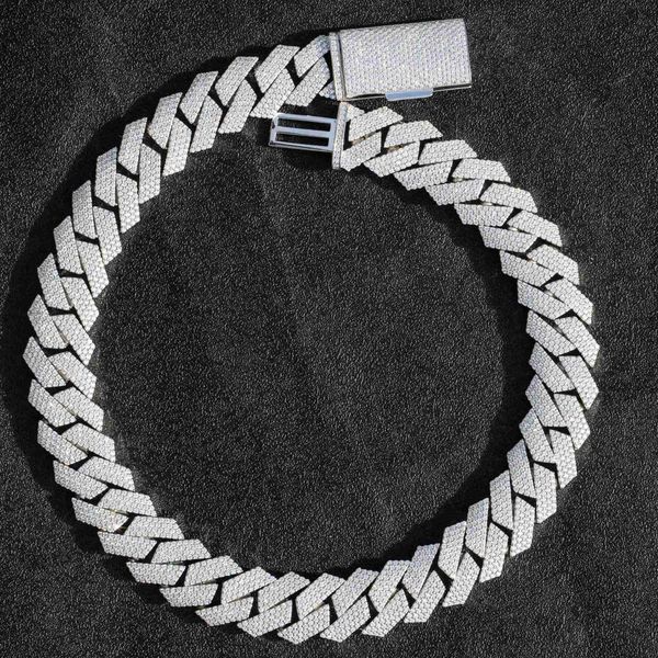 high fashion s925 sterling silver vvs moissanite diamond 20mm miami cuban link chain iced out necklace
high fashion s925 sterling silver vvs moissanite diamond 20mm miami cuban link chain iced out necklace