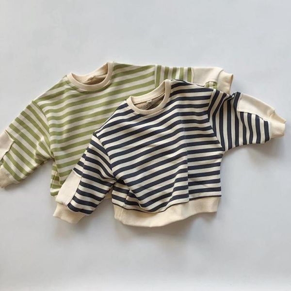t-shirts spring t-shirt children striped sweatshirts toddlers kids clothes baby boys girls loose o-neck long sleeve pullovers 230327, Blue
t-shirts spring t-shirt children striped sweatshirts toddlers kids clothes baby boys girls loose o-neck long sleeve pullovers 230327, Blue