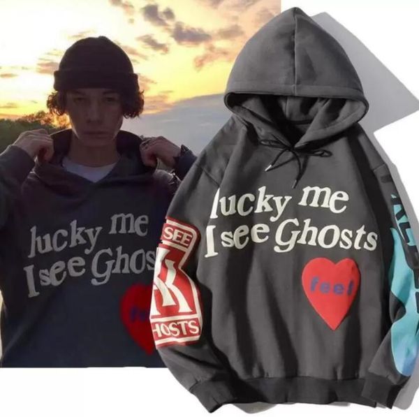 mens clothing hoodies "lucky me i see ghosts" print hoodie sweatshirts mens women designer hoodies pullover autumn winter sweatshi, Black
mens clothing hoodies "lucky me i see ghosts" print hoodie sweatshirts mens women designer hoodies pullover autumn winter sweatshi, Black