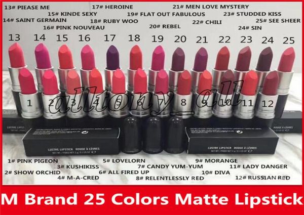 lip makeup matte lipstick batom fosco rouge 3g luster frost lips lipsticks cosmetics 25 colors4487418
lip makeup matte lipstick batom fosco rouge 3g luster frost lips lipsticks cosmetics 25 colors4487418