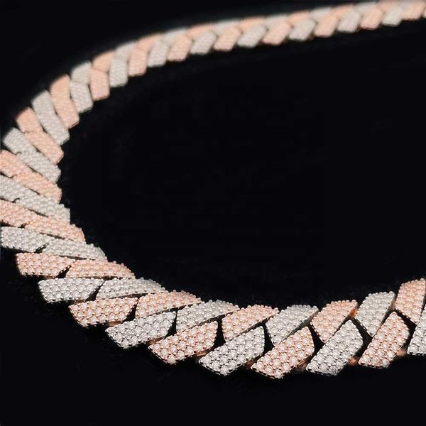 hip hop 15mm width s925 gold plated necklace vvs moissanite diamond miami cuban link chain, Silver
hip hop 15mm width s925 gold plated necklace vvs moissanite diamond miami cuban link chain, Silver
