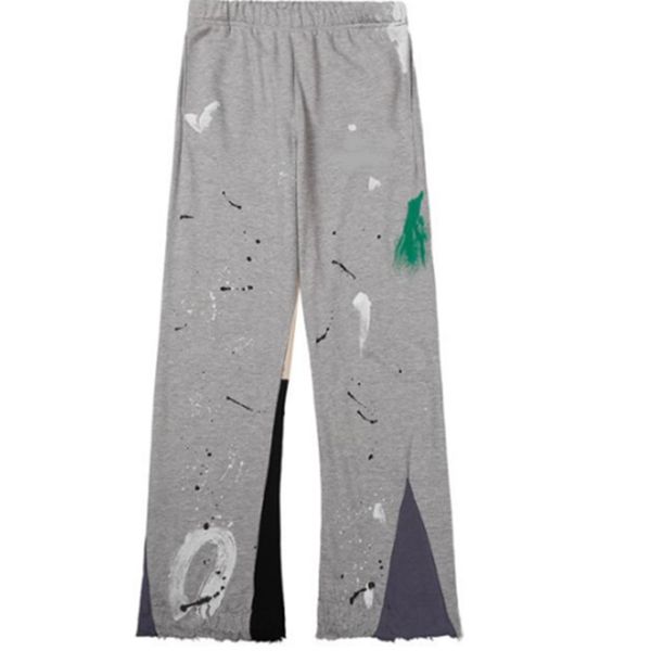 men pants galleries sweatpants depts speckled letter print men's women's couple loose versatile casual pants straight, Black
men pants galleries sweatpants depts speckled letter print men's women's couple loose versatile casual pants straight, Black