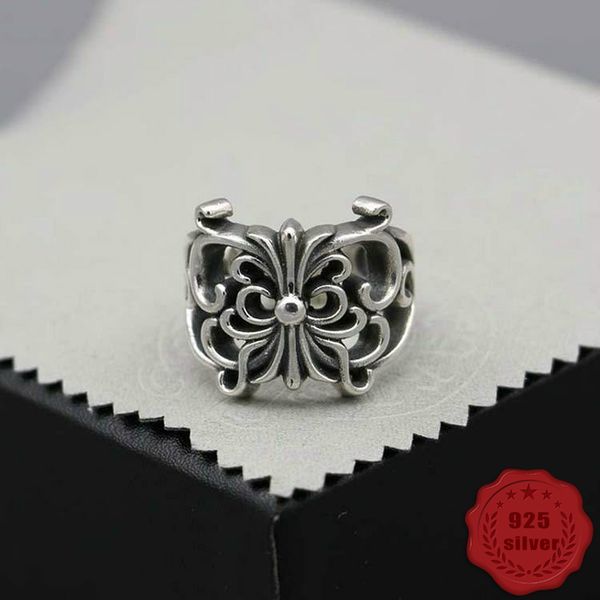 a103 s925 sterling silver ring fashion retro personality cutout butterfly hip hop letter net red versatile punk style jewelry gift for lover
a103 s925 sterling silver ring fashion retro personality cutout butterfly hip hop letter net red versatile punk style jewelry gift for lover