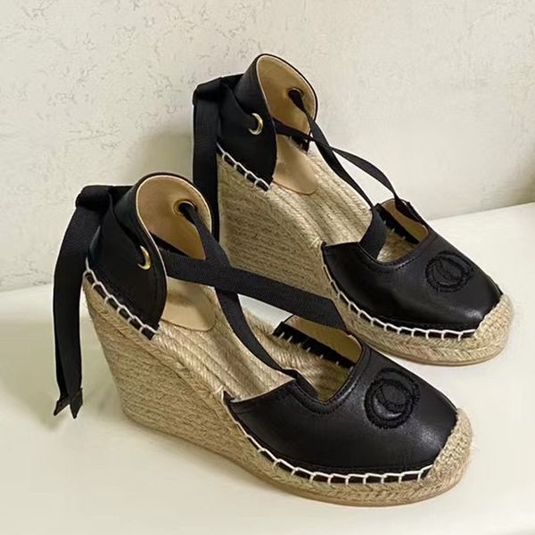 women sandals genuine leather 12cm wedges heel woman shoes high heels designer sandal back strap 41, Black
women sandals genuine leather 12cm wedges heel woman shoes high heels designer sandal back strap 41, Black