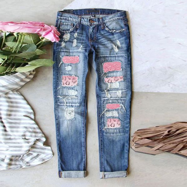 women's jeans women's autumn and winter valentine's day printed hole thickened trousers womens designer pants 311 gear, Blue
women's jeans women's autumn and winter valentine's day printed hole thickened trousers womens designer pants 311 gear, Blue