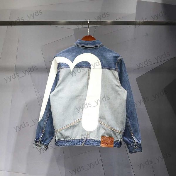 men's jackets spring autumn denim embroidered irregular m jacket large long sleeve jacket couple casual trench t230327, Black;brown
men's jackets spring autumn denim embroidered irregular m jacket large long sleeve jacket couple casual trench t230327, Black;brown
