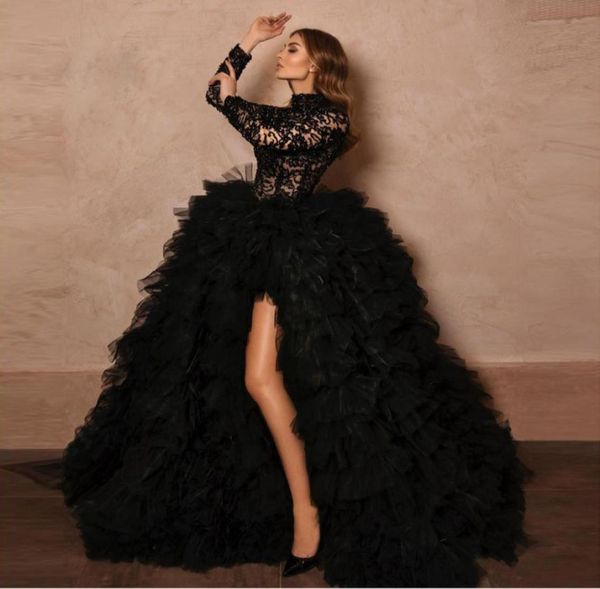 prom dress 2023 ruffle pleats side slit black high neck pageant gown for special occasions lace beading vestido de novia gala5139338
prom dress 2023 ruffle pleats side slit black high neck pageant gown for special occasions lace beading vestido de novia gala5139338