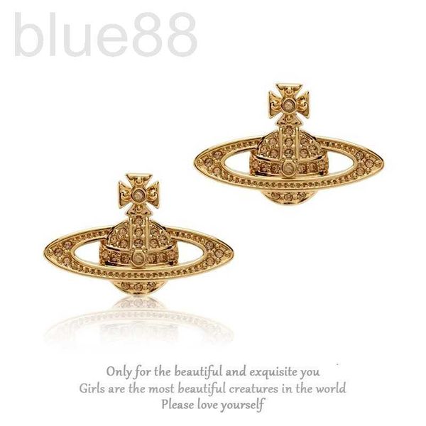charm designer western empress dowager three-dimensional small earrings are full of diamonds, white stones and delicate planet . female kore, Golden
charm designer western empress dowager three-dimensional small earrings are full of diamonds, white stones and delicate planet . female kore, Golden