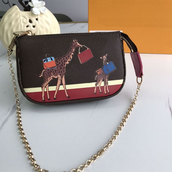 m58009 chains wallets mini bag pochette accessoires iconic fashion womens canvas pouch evening clutch zippy chain wallet coin purse phone sl, Red;black
m58009 chains wallets mini bag pochette accessoires iconic fashion womens canvas pouch evening clutch zippy chain wallet coin purse phone sl, Red;black