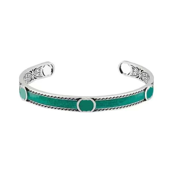 modern designer bracelets for women letter heart birds eyes stripe phrase pattern jewelry esthetics gem green plated silver bracelet men ena, Black
modern designer bracelets for women letter heart birds eyes stripe phrase pattern jewelry esthetics gem green plated silver bracelet men ena, Black