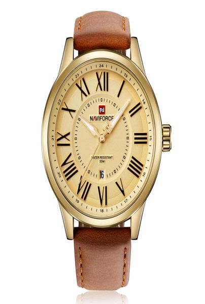 naviforce original good quality men039s analog quartz waterproof sport leather band date wrist watch 91265858330, Slivery;brown
naviforce original good quality men039s analog quartz waterproof sport leather band date wrist watch 91265858330, Slivery;brown