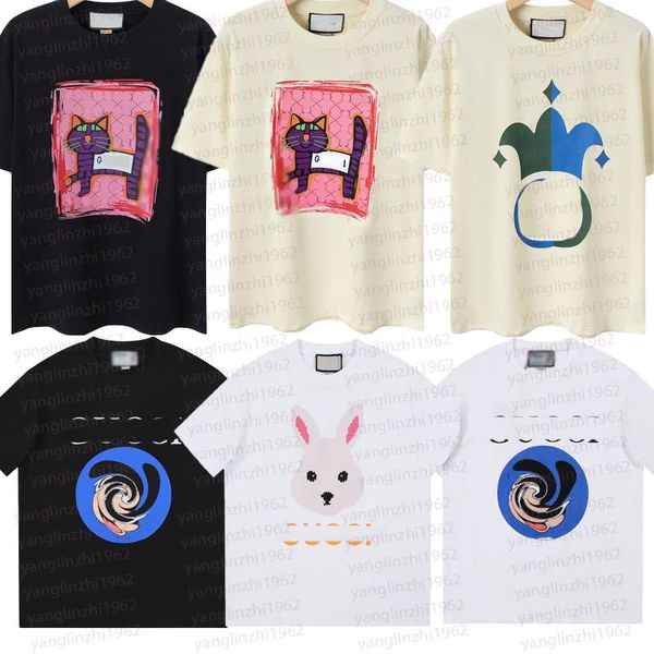 three label men's t-shirts brands luxury designer cat printed logo tshirt classic fashion men gray short sleeve cotton t-shirt-guicc, White;black
three label men's t-shirts brands luxury designer cat printed logo tshirt classic fashion men gray short sleeve cotton t-shirt-guicc, White;black