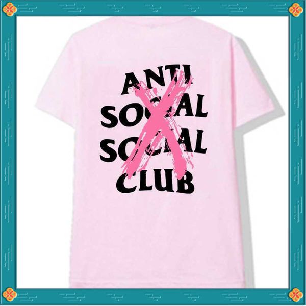 designer new assc t shirt fashion anti social club cross print t casual couple short sleeve fashion trend 23ess, White;black
designer new assc t shirt fashion anti social club cross print t casual couple short sleeve fashion trend 23ess, White;black