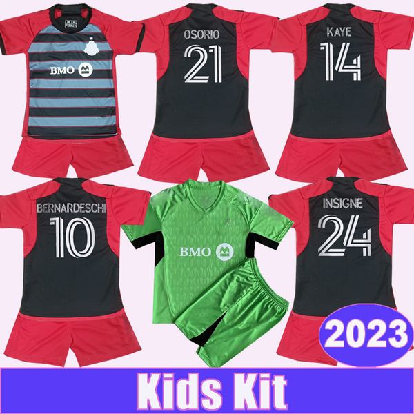 2023 toronto fc kids kit soccer jerseys bernardeschi kaye osorio bradley insigne home goalkeeper child suit football shirt short sleeve unif, Black
2023 toronto fc kids kit soccer jerseys bernardeschi kaye osorio bradley insigne home goalkeeper child suit football shirt short sleeve unif, Black